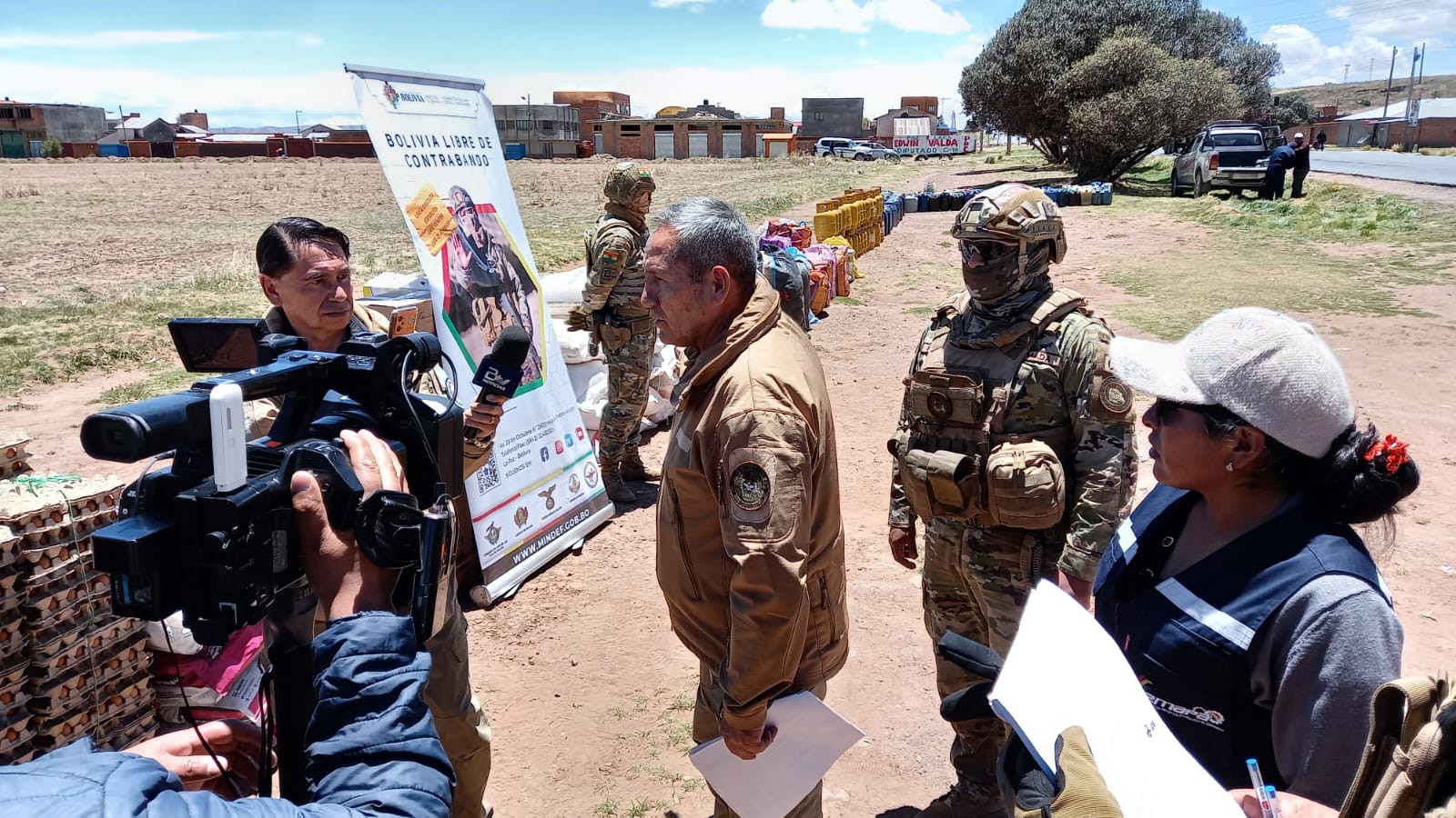 La Unidad de Supervisión y Control junto al CEO afectaron al contrabando en más de Bs 4,2 millones en los últimos 11 días