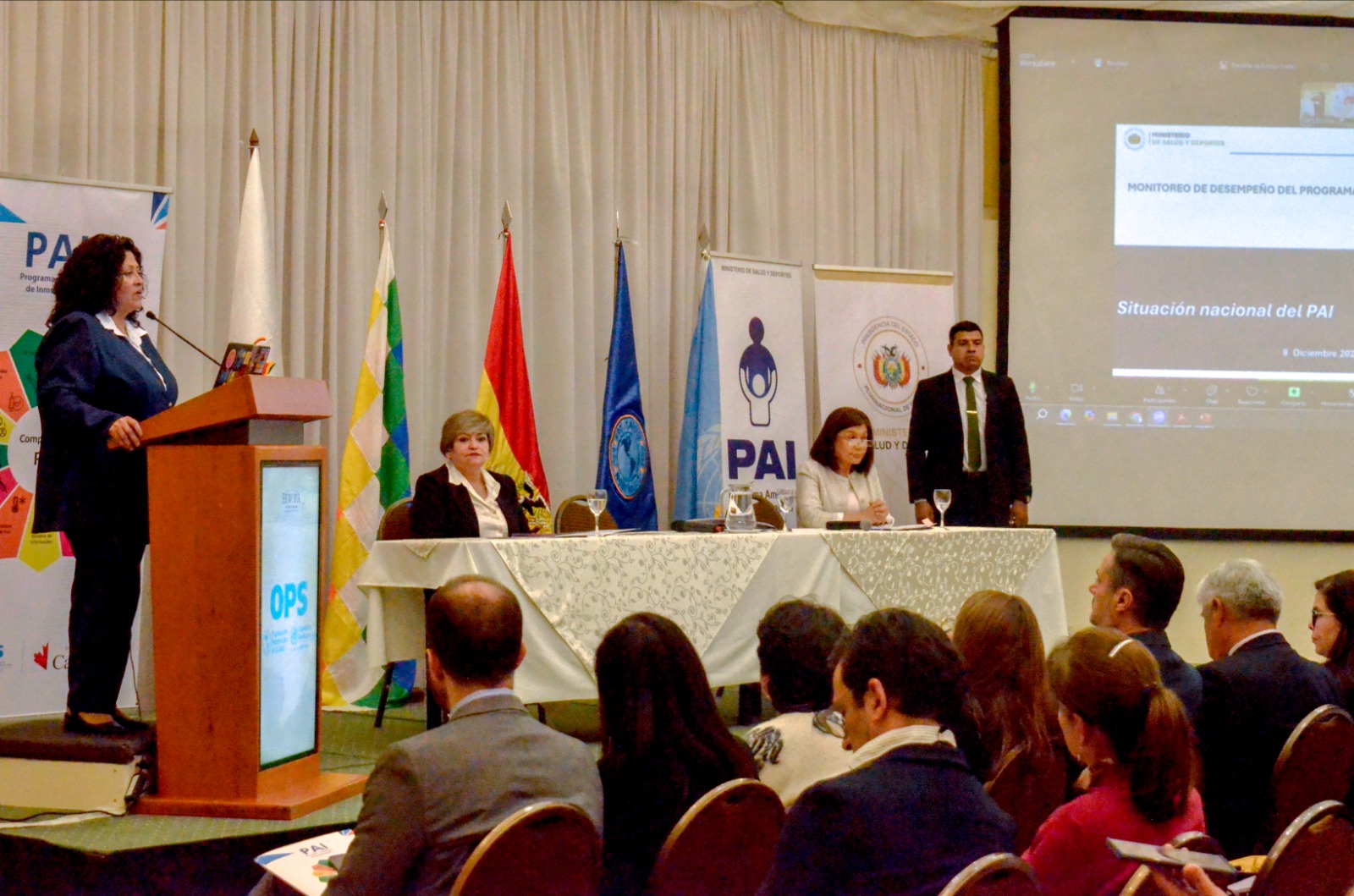 Bolivia inicia autoevaluación nacional del Programa de Inmunización para fortalecer vacunación