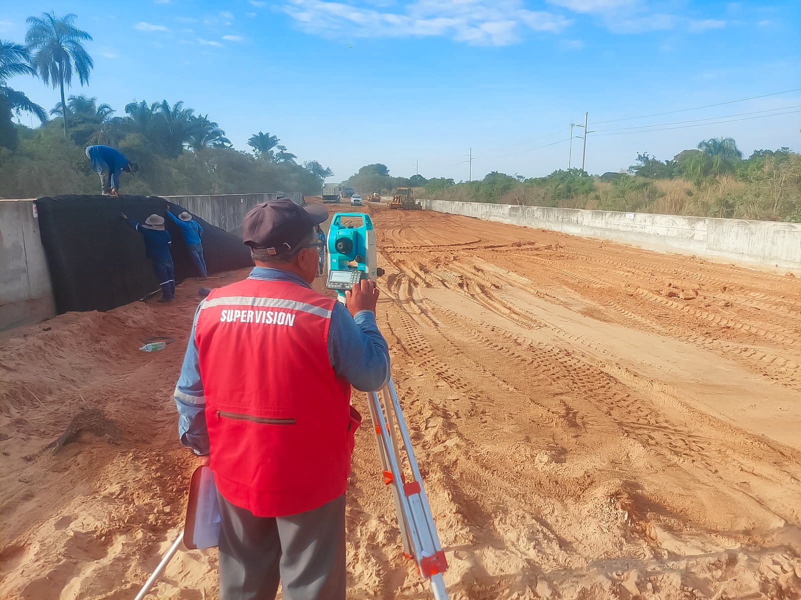Se inician las obras en la Doble Vía Santa Cruz – Warnes, lado Este 