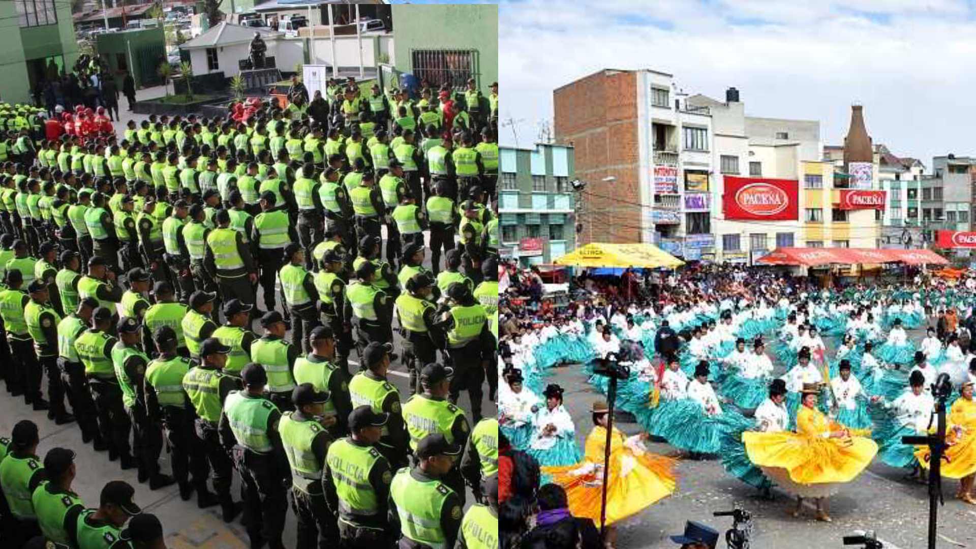 La Policía desplegará más de 1.500 efectivos para resguardar la entrada de la Virgen del Carmen en El Alto