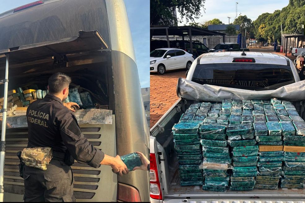BRASIL INCAUTA 745 KILOS DE DROGA EN BUS CON 30 BOLIVIANOS A BORDO