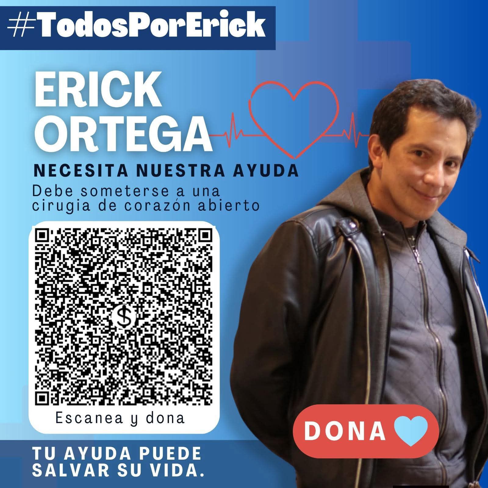 #TodosPorErick: Campaña busca ayuda para el periodista Erick Ortega