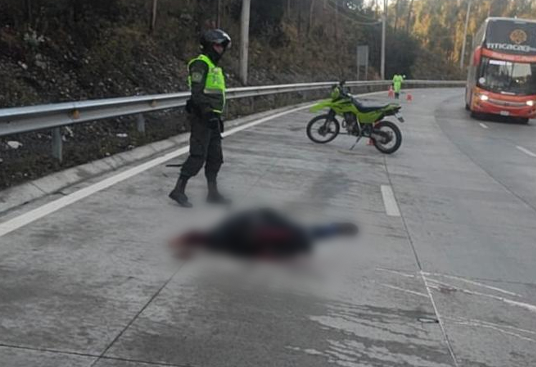 TRAGEDIA EN LA CURVA DEL DIABLO: HOMBRE MUERE EN LA AUTOPISTA 