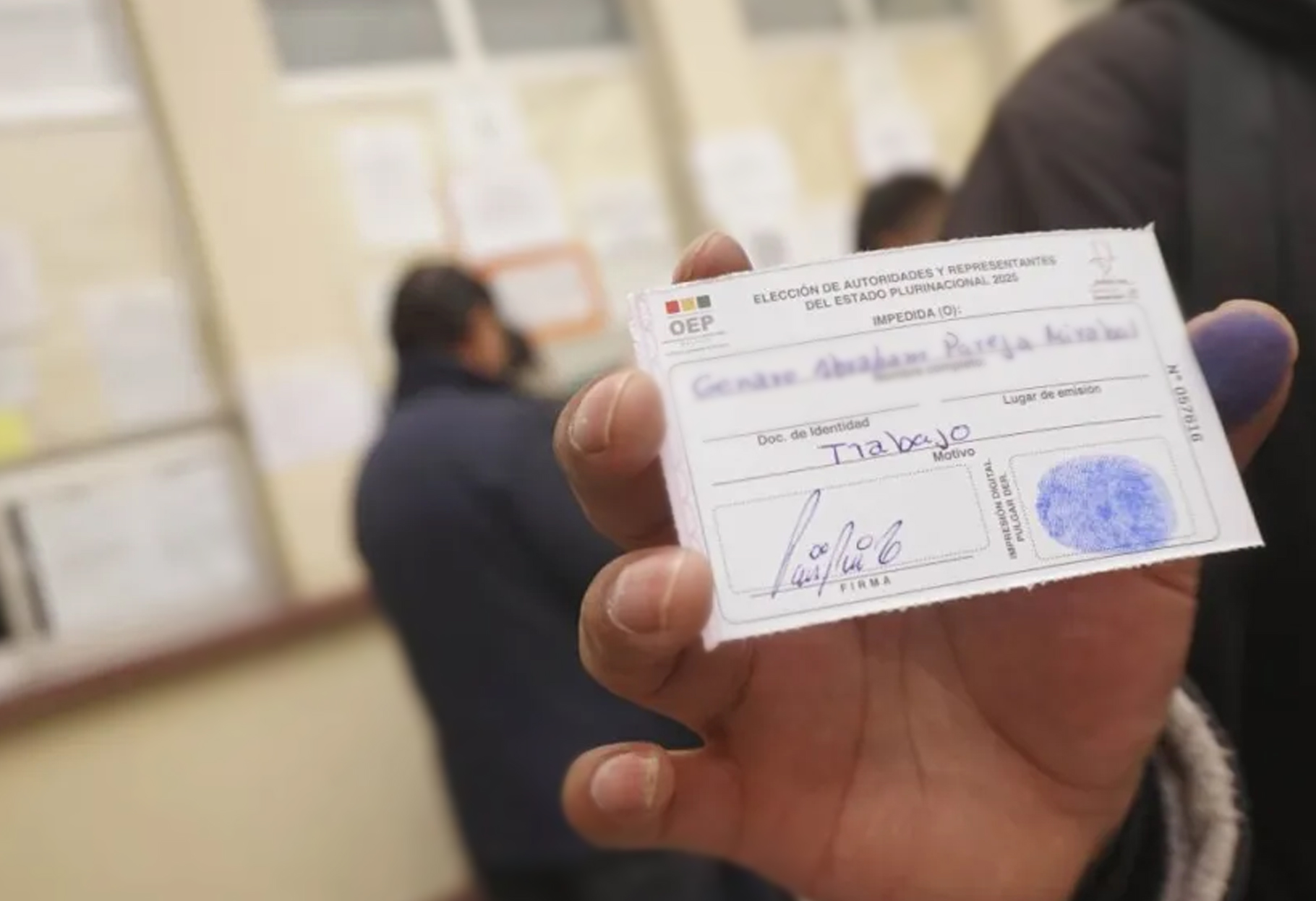 TSE FIJA PLAZO PARA TRAMITAR CERTIFICADO DE IMPEDIMENTO EN 5 DEPARTAMENTOS