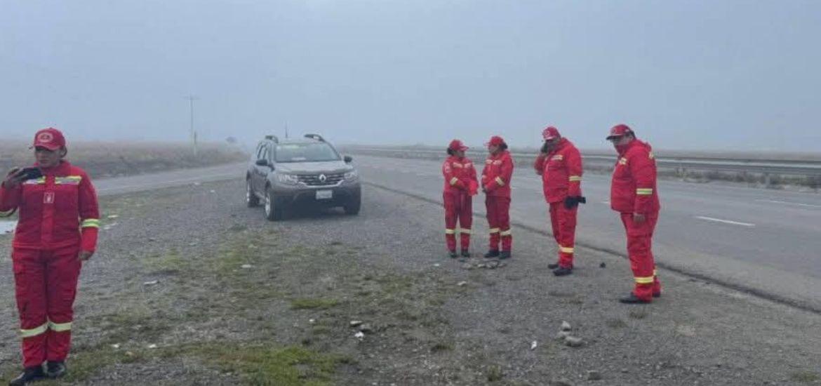 PEREGRINO ATROPELLADO EN LA RUTA LA PAZ–COPACABANA