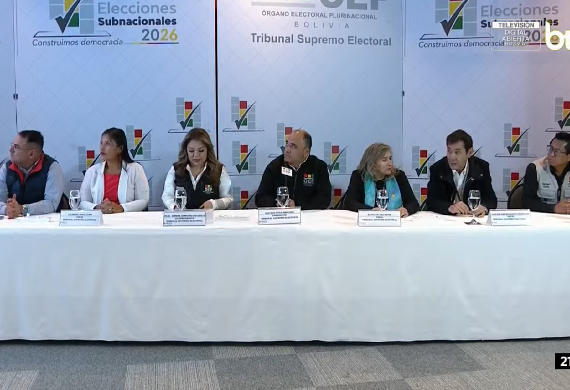 SIREPRE: RESULTADOS PRELIMINARES AL 80% GOBERNADORES