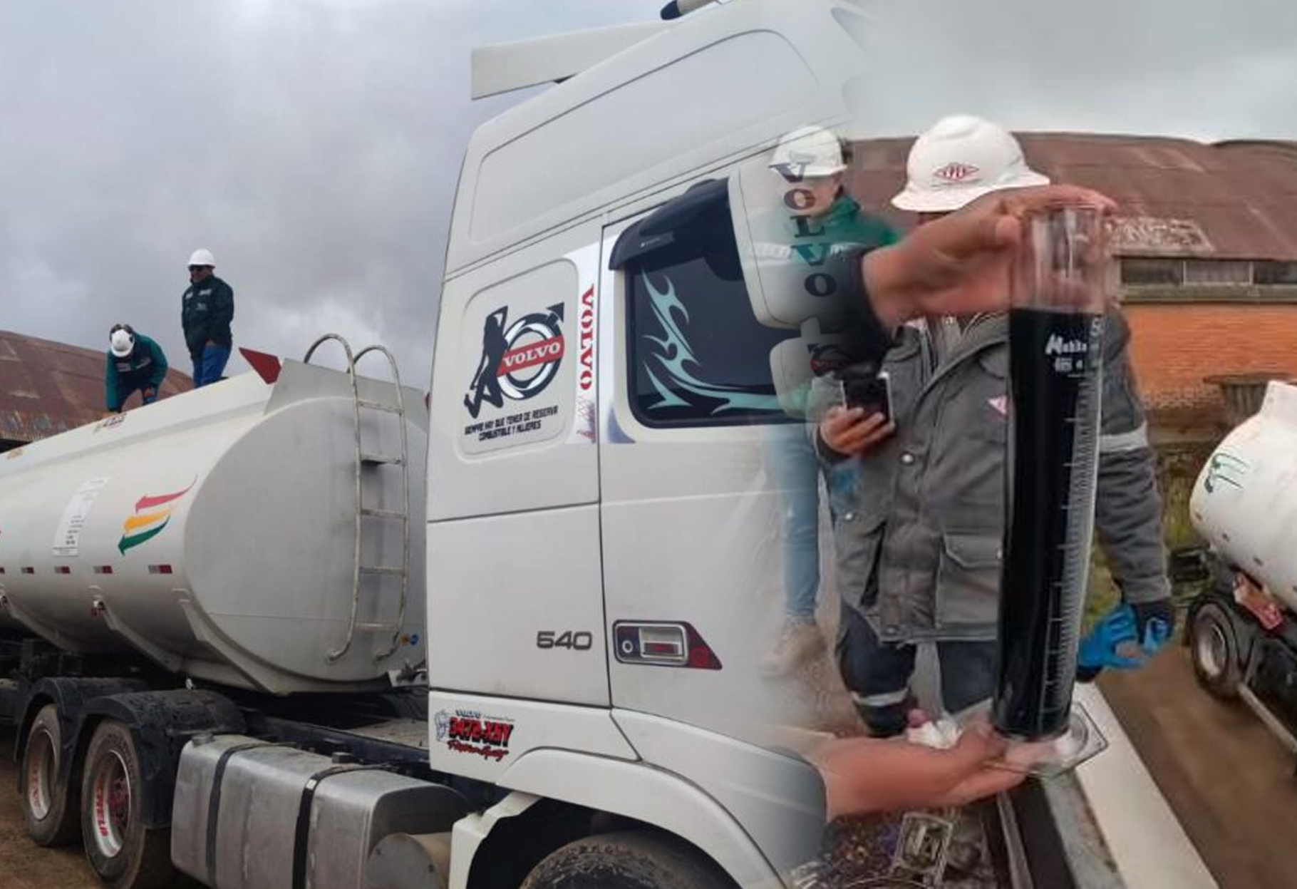 CHOFER DE CISTERNA CON DETENCIÓN DOMICILIARIA POR CASO DE DIÉSEL ADULTERADO EN SENKATA